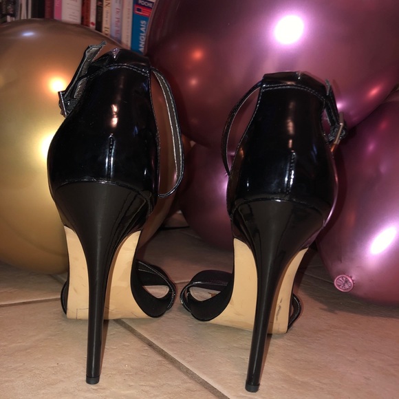 Size 10 Black Heels - Picture 1 of 5